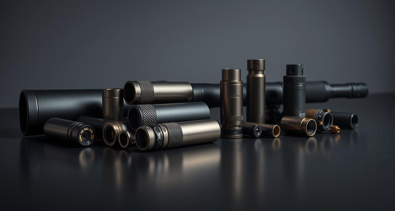 Rifle suppressors